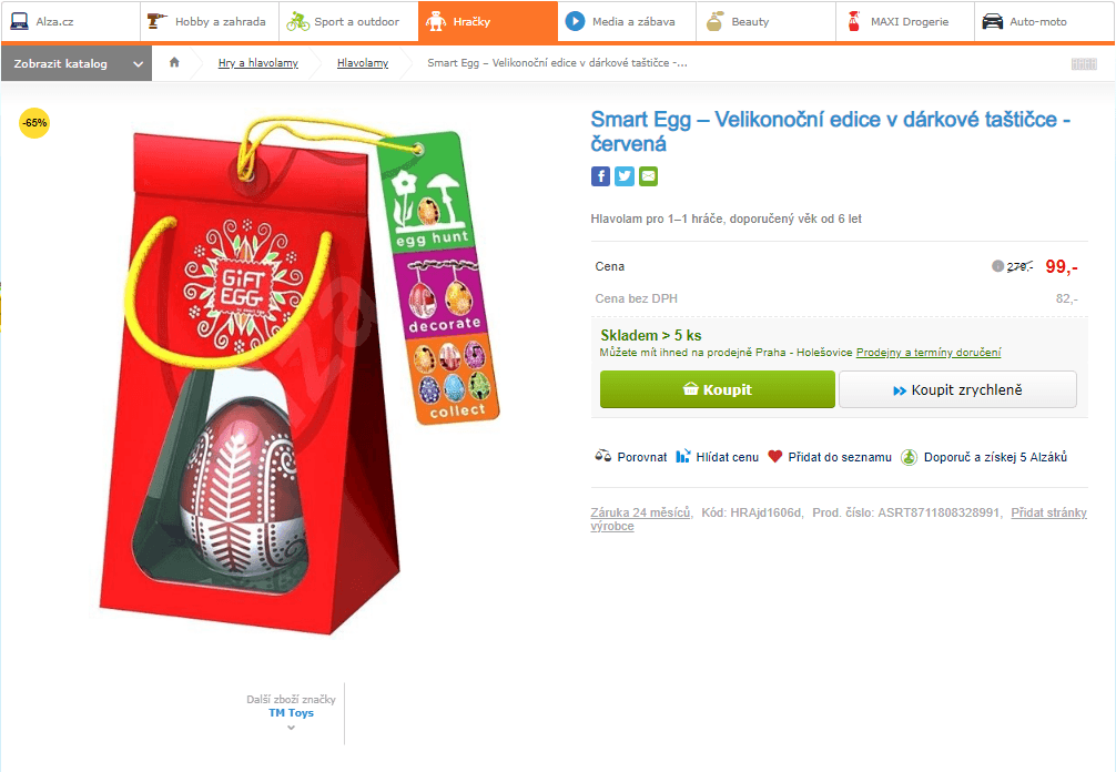 SMART EGG GIFT Hlavolam