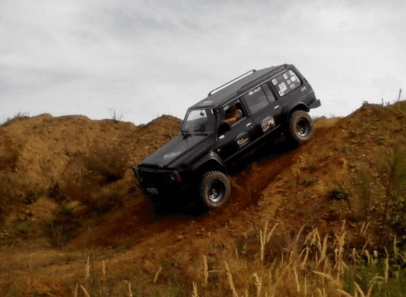 Jízda offroadem Nissan Patrol