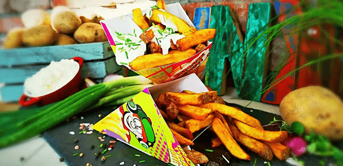 Punk Food hranolky s omáčkou