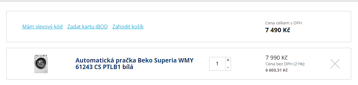 Beko, 6kg, 1200 ot., A+++