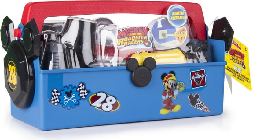 TOYS Mickey a rázní závodníci box s nářadím
