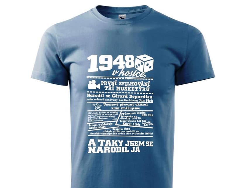 Výprodej triček za 55 korun