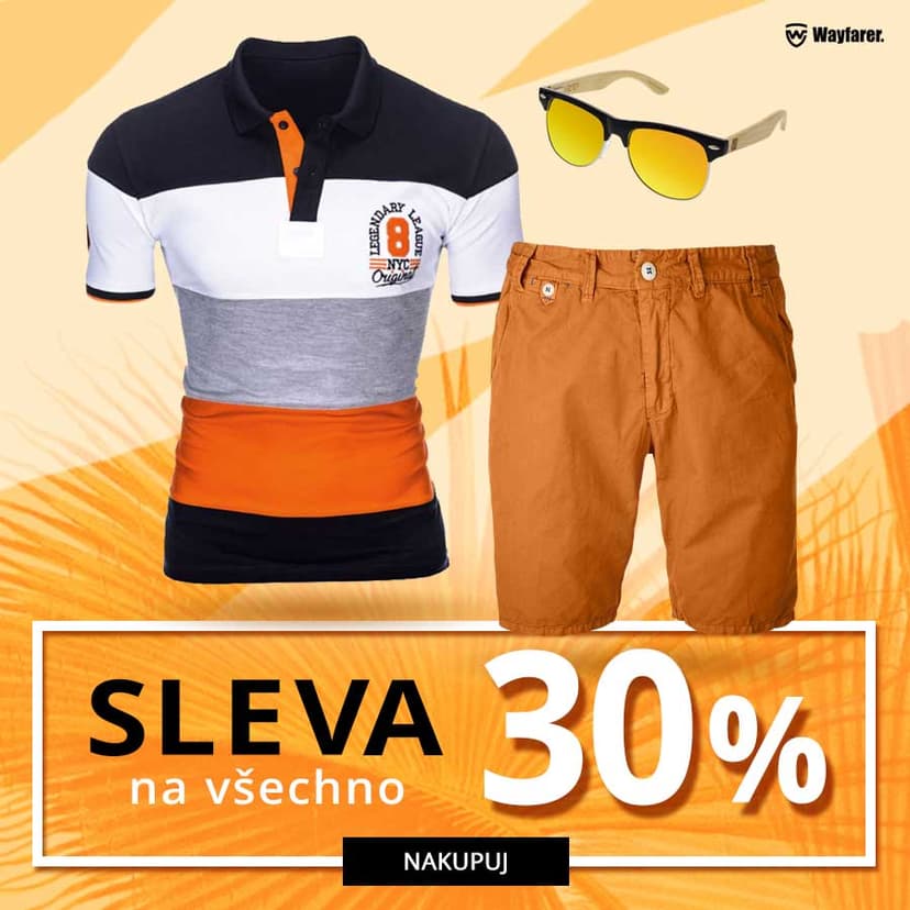 Sleva 30% na vše + doprava zdarma