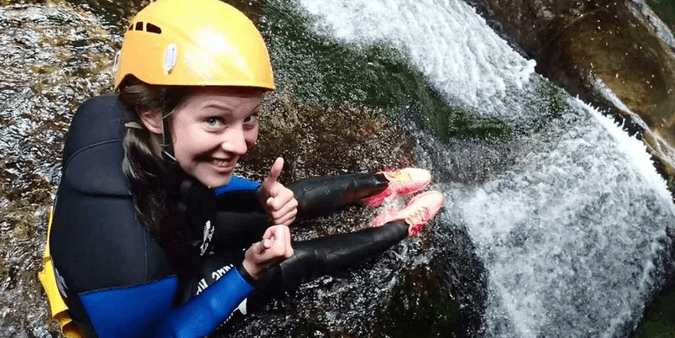 2 dny a 3× canyoning pro 1 osobu