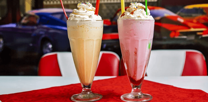 Zmrzlinový milkshake 