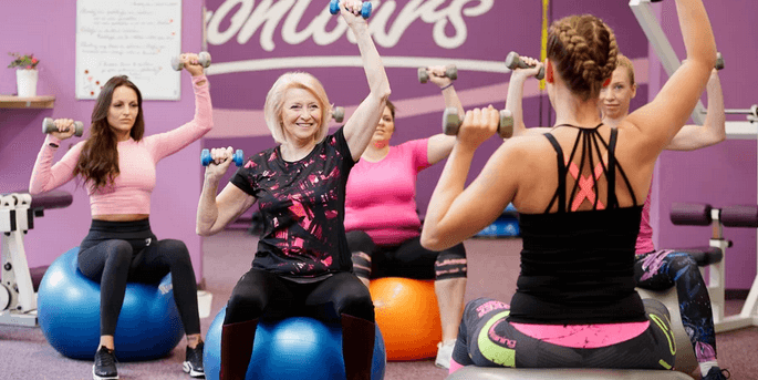 Měsíční členství v dámském fitness centru