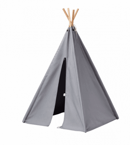 Dětský stan Mini Teepee Grey
