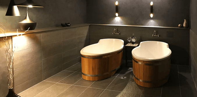 Levandulová lázeň, finská sauna a lahev vína pro 2