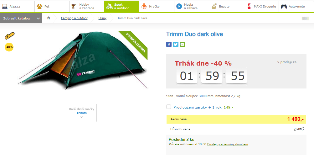 Stan Trimm Duo dark olive, pro 2