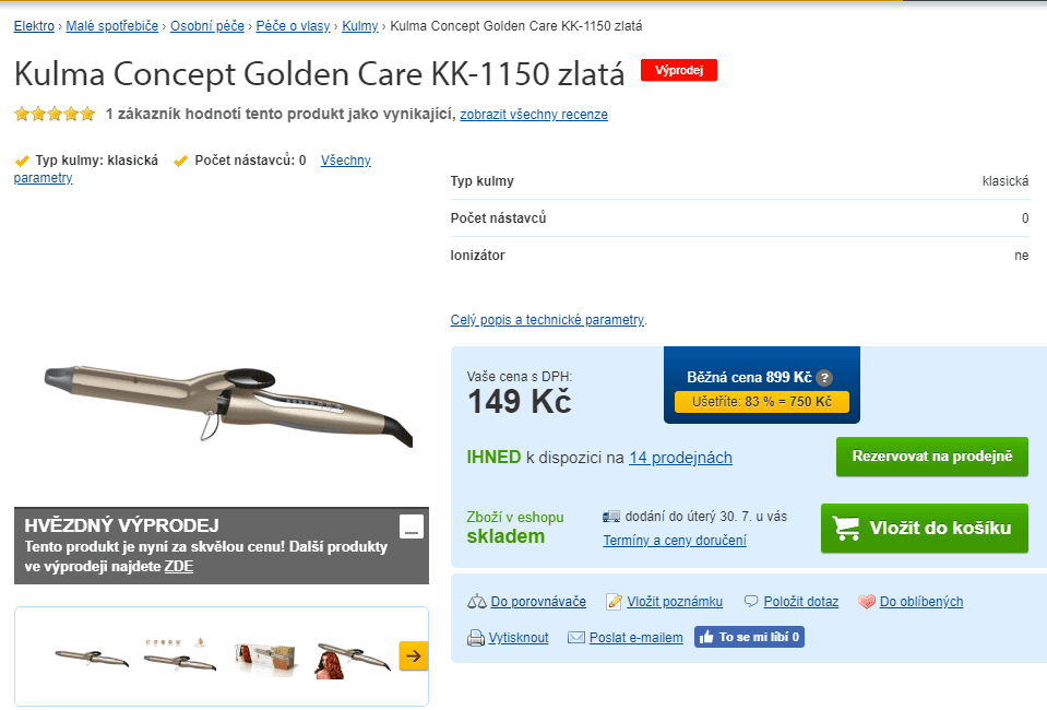 Kulma Concept Golden Care KK-1150