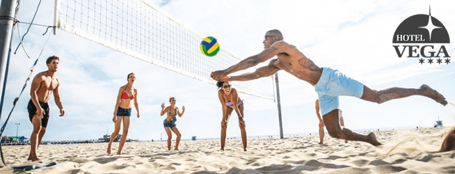 Hodinový pronájem beach volejbalového hřiště