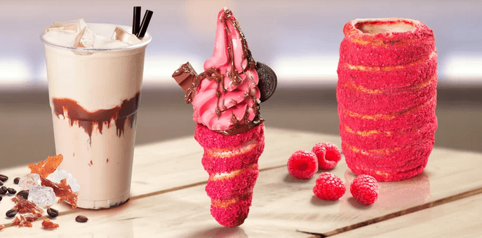 Trdelník se zmrzlinou (300 g)