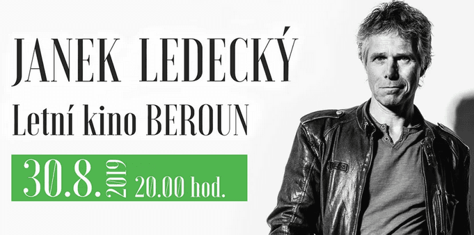 Vstupenka na koncert Janka Ledeckého
