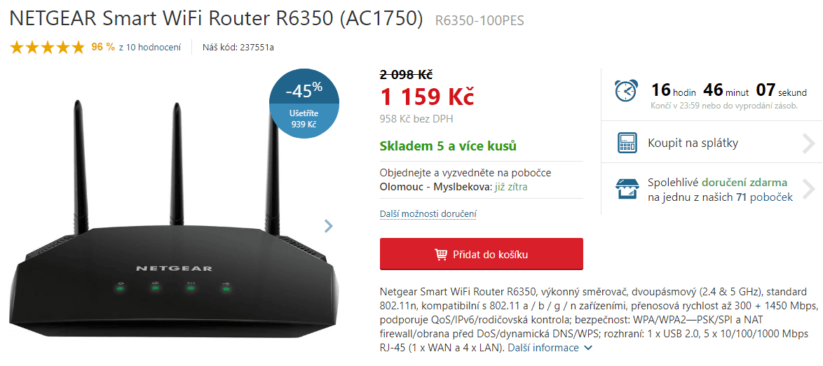 NETGEAR Smart WiFi Router