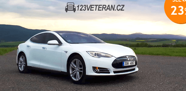 Jízda v elektromobilu Tesla Model S P85