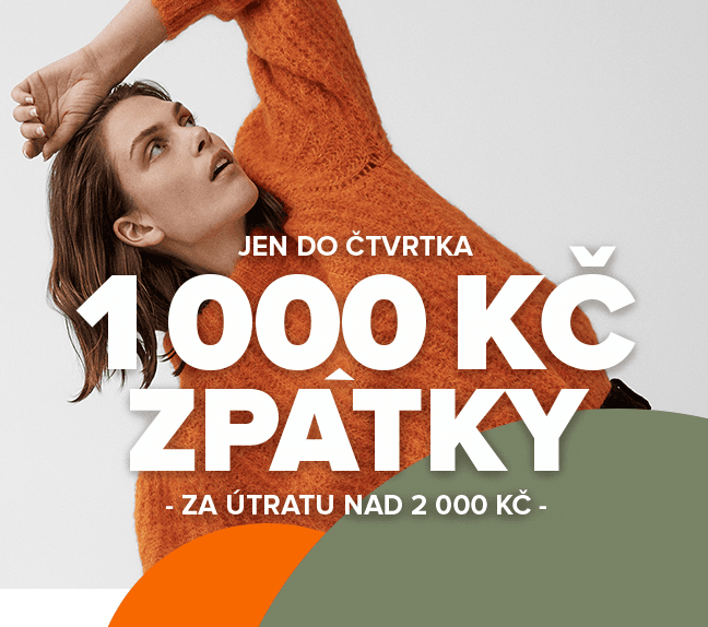 Sleva 1000 Kč z nákupu nad 2000 (i zlevněné)