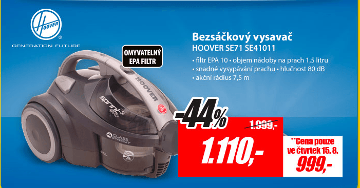Vysavač Hoover SE 41011