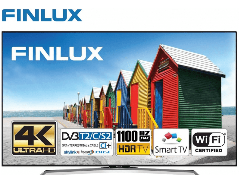 Ultra HD Smart TV, HDR, 124cm, Finlux