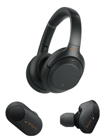 Sleva 500Kč na sluchátka Sony 1000XM3