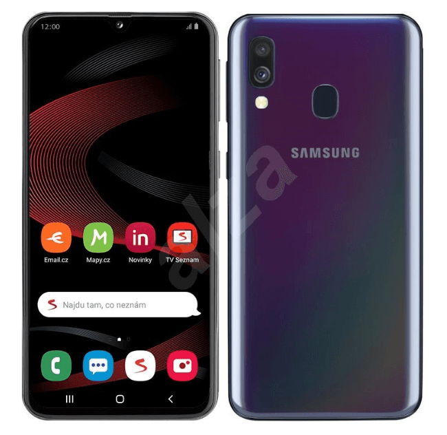 Samsung A40, 8x 1,8GHz, 4GB RAM, 5,9"