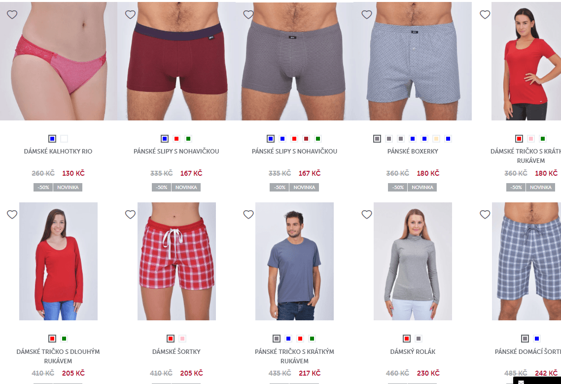 Pleas - velký výprodej, slevy 50%