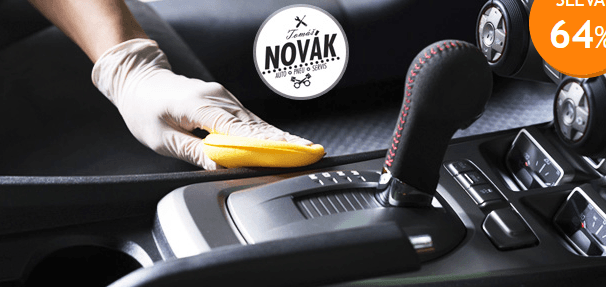 Čištění interiéru automobilu