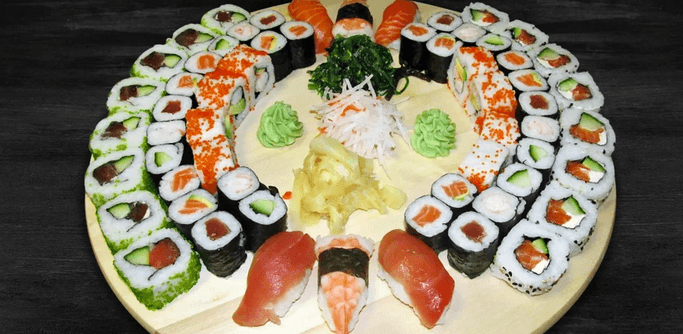 Sushi set se 31 kousky 