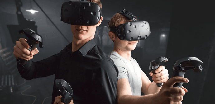Napínavá úniková hra ve virtuální realitě pro 2