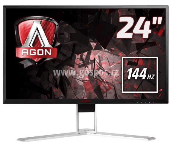 24" herní PC monitor AOC, repro, QHD