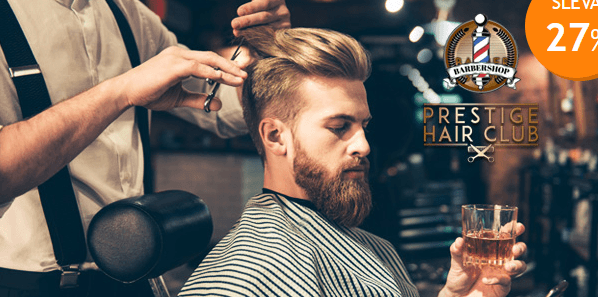 Luxusní hýčkání pro pány v Prestige hair clubu