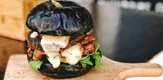Maxi burger s dvojitým hovězím