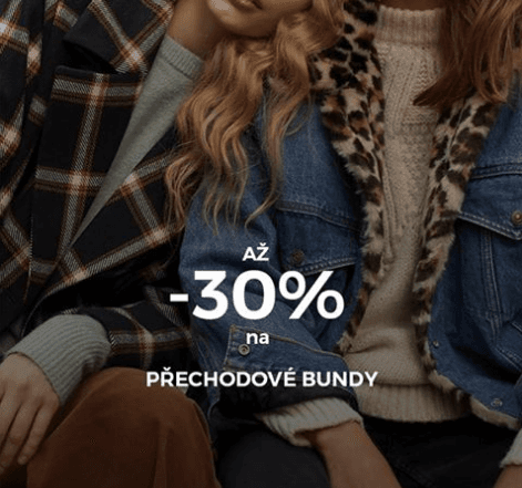 Sleva až 30% na přechodové bundy