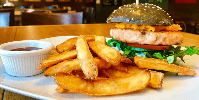 Burger menu pro 1 osobu