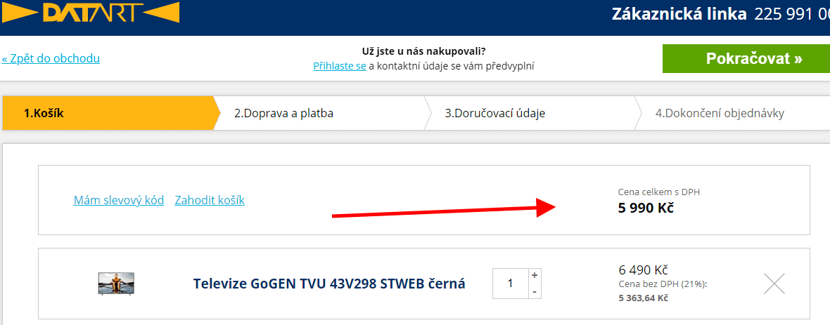 Ultra HD TV, Smart, 109cm, Gogen