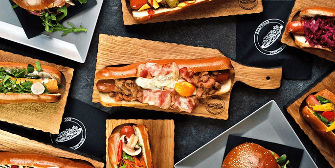 1× hotdog podle výběru (375 g a 70 % masa)