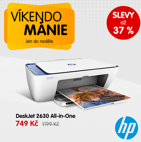 Sleva až 37% na produkty HP