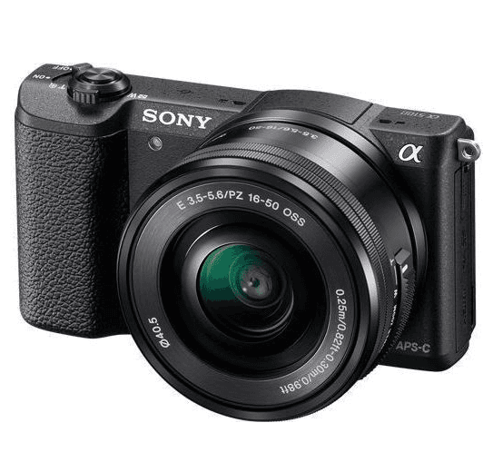 SONY Alpha 5100, 24,3MPx, objektiv, Wifi, NFC