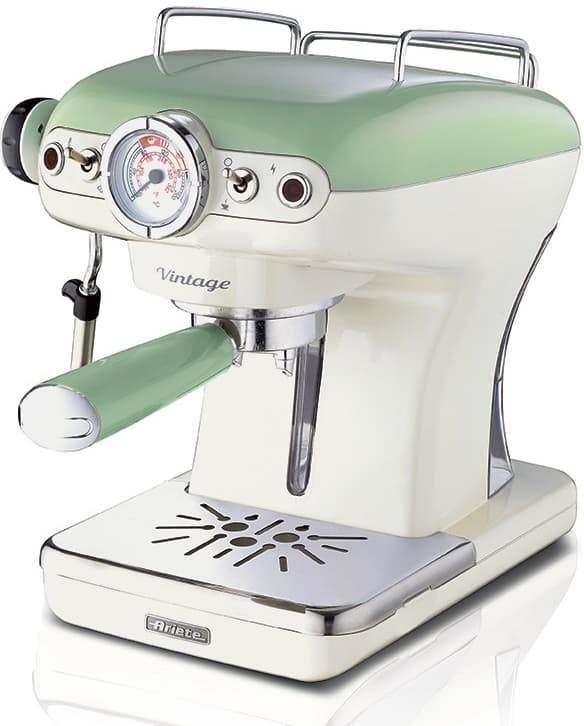 Pákové espresso Ariete, mletá káva i ESE pody