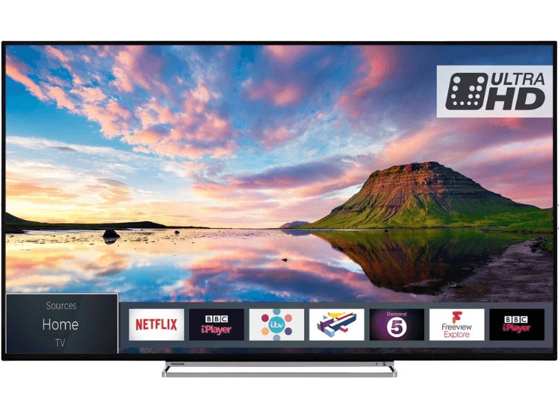4K Smart TV, HDR, BT, 165cm, Toshiba