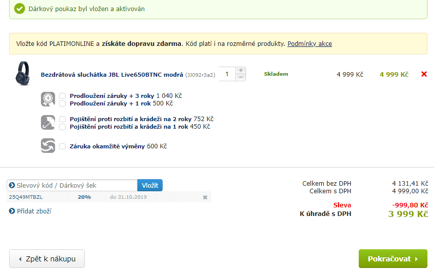 BT sluchátka JBL Live 650BTNC