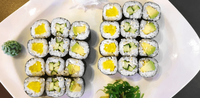 Sushi sety v asijském bistru