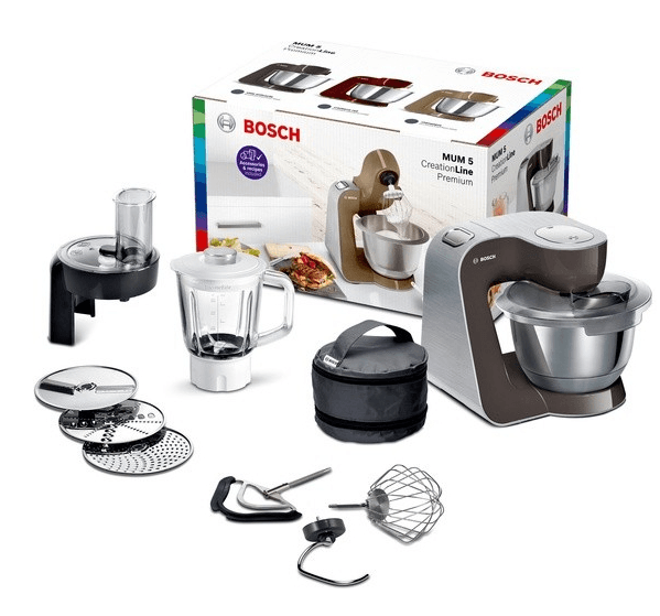 Kuchyňský robot Bosch, 3D, příslušenství