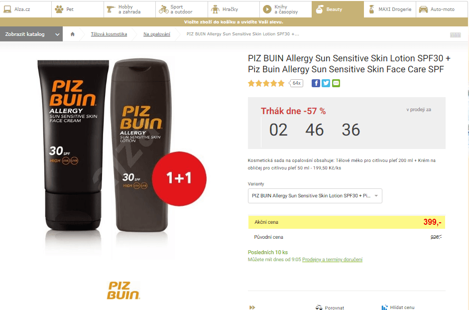 PIZ BUIN Allergy Sun Sensitive 