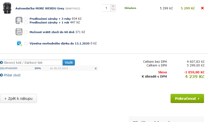 Autosedačka More Werdu, 0-36kg, isofix
