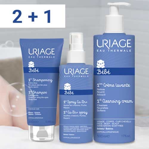 Akce 2+1 zdarma na Uriage Bébé