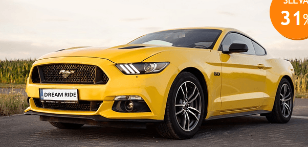 Zážitková jízda ve voze Ford Mustang GT
