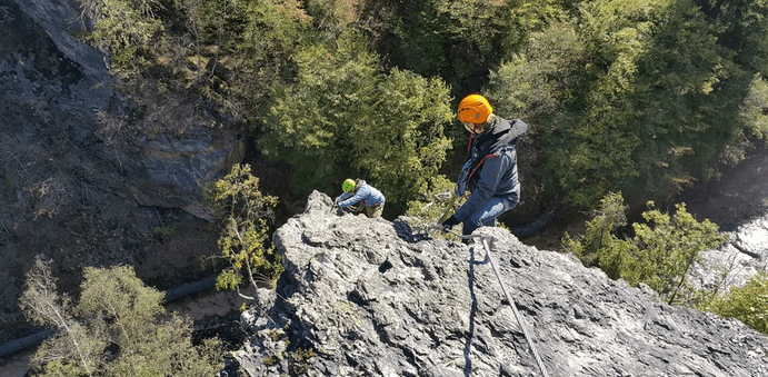 Zážitkový kurz Via ferrata lezení