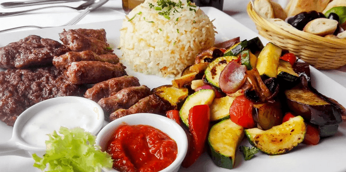 Speciality balkánské kuchyně pro 2 labužníky 