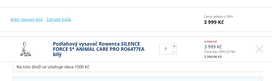 Sáčkový vysavač Rowenta, Animal Care