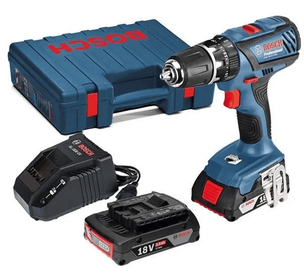 Příklepová vrtačka / šroubovák Bosch + 2 aku